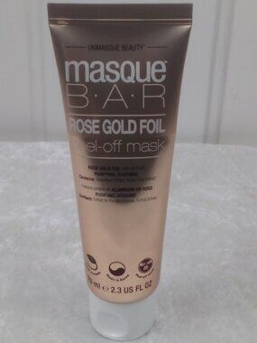 masque BAR Rose Gold Foil Peel-Off Mask 70ml Purifying Soothing All Skin Types
